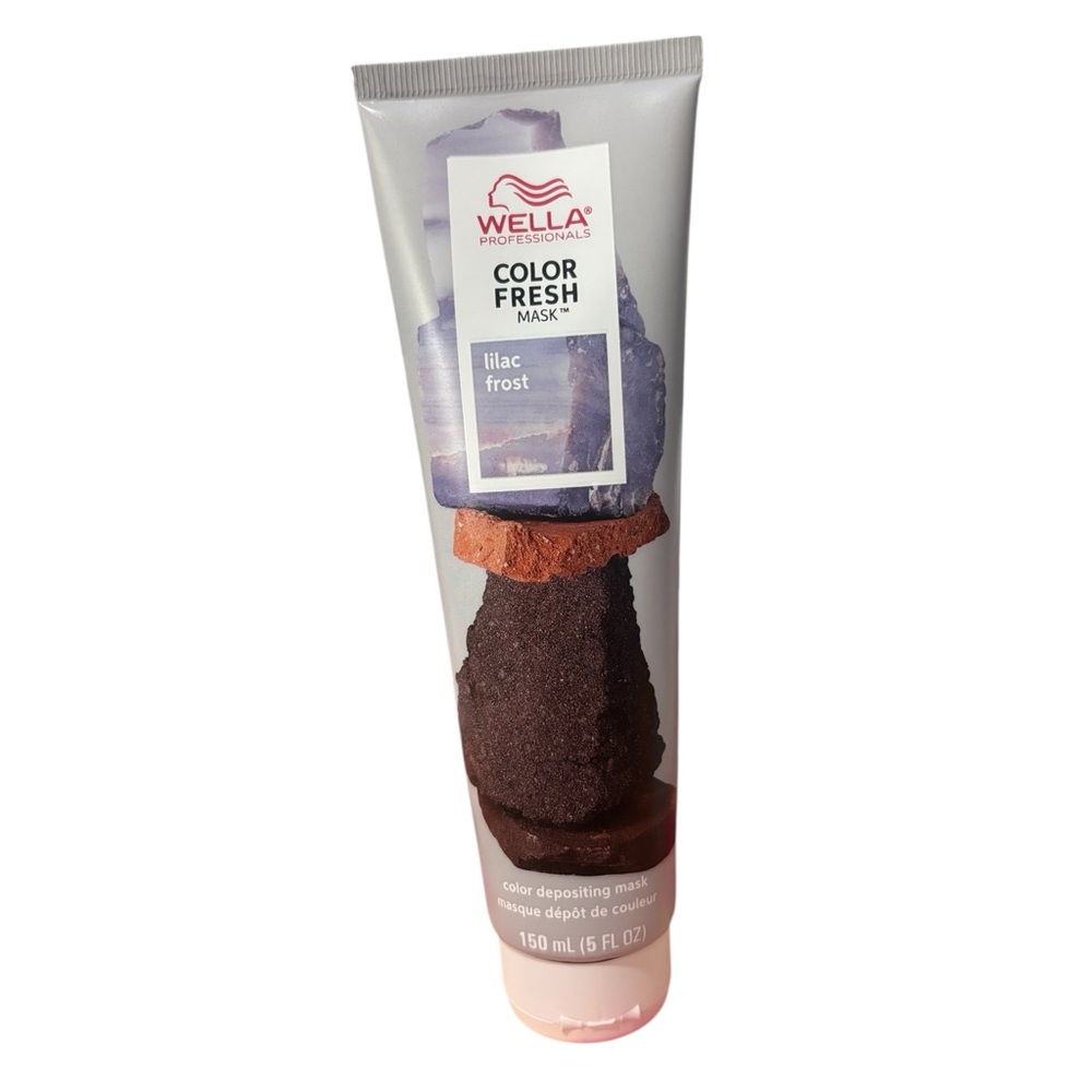 New Wella Professionals Color Fresh Mask, Natural Shade Lilac Frost Damage Free